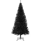 vidaXL Kerstboom Zwart 180 cm PVC