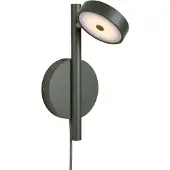 Good&Mojo Wandlamp Okinawa, dimbaar, groen, Woon-/ Eetkamer, Hout, Modern, wandlamp