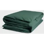 Yumeko Dekbedovertrek Percal Katoen 260x240 Groen - Eco, Bio & Fairtrade