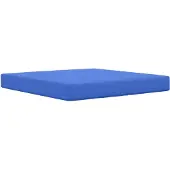 vidaXL Buitenbankkussen Polyester Koninklijk Blauw 80 x 80 x 8 cm