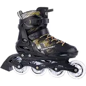 Tempish Wox 2.0 84 Skeelers - Inline Skates - Dames - Zwart/Goud - Maat 37
