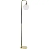 Beliani OKAVANGO - Staande lamp - Goud - IJzer