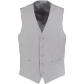 Gents - Gilet / Vest heren - - Polyblend - Lichtgrijs - Maat 60/60