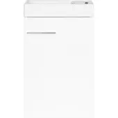 Deftrans Badkamerkast met wastafel, 60x40 cm, wit, glanzend, hangend, model Small