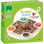 Vilac speelgoed paard en wortelspel oogstdag houten spel voor kinderen.