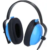 Ks Tools Oorkappen met hoofdband, blauw