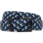 Tommy Hilfiger Riem 'DENTON' blauw / navy / duifblauw / lichtblauw