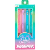 Ooly - Oh my glitter - 4 Glitter gelpennen