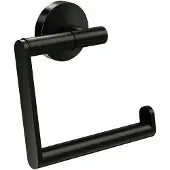 Saniclear London wc-rolhouder mat zwart