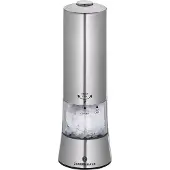 Zassenhaus Gera elektrische zoutmolen 18 cm rvs mat