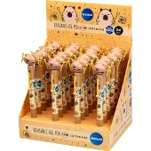 Centrum Capybara 80359 - Uitwisbare gelpennen - 0,7 mm punt - Blauw