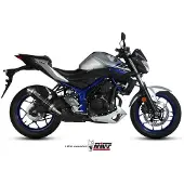 MIVV Gp Yamaha Mt-03 2016-24 Y.055.lxb Gehomologeerde Slip On Uitlaatdemper