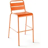 Oviala - Hoge oranje stoel - Palavas
