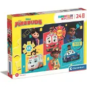 Clementoni - Puzzel - 24 Maxi Stukjes - Disney Firebud - Kinderpuzzel - Vanaf 3 jaar