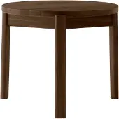 Audo Copenhagen Passage Lounge Tafel Dark Stained Oak | Ø50