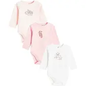 Cool Club Rompertje/body 'DISNEY MIX' pink / lichtroze / offwhite