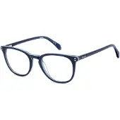 Polaroid PLD D609 51/20/145 Blauw Acetaat monturen MAN PLD D609