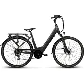 Villette le Midi elektrische fiets middenmotor 13Ah dark grey