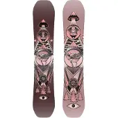 Vimana The Ennitime Twin 2025 All-mountain freestyle snowboard dames Bordeaux 148