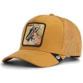 GOORIN BROS. Trucker cap met patch met motief model 'Golden Goat'