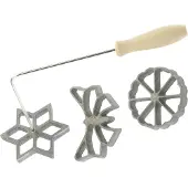 Westmark 32242260 wafelijzer 3 wafel(s) Grijs