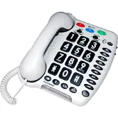 Geemarc Telecom Téléphone Amplifié pour senior et malentendant- AmpliPower 40 - (+40dB)