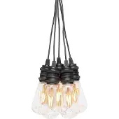 Konstsmide Lichtsnoer koppelbaar 20 meter | 10 lampjes | Extra warm wit | Edison |