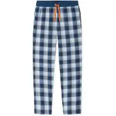 Schiesser Pyjamabroek ' Mix Relax ' blauw / wit