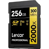 Lexar Professional SDXC 2000x GOLD 256 Go 260 Mo/s