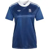 Adidas Functioneel shirt 'Greece 26 Away' nachtblauw / wit