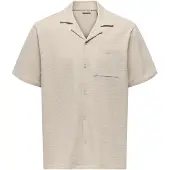 Only & Sons Overhemd 'ONSKian' stone grey