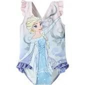 Name It Mini Badpak 'NMFMOSA FROZEN' lichtblauw / lichtgeel / lila / rosé