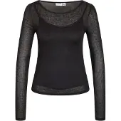 Noisy May Shirt 'NMNusa' zwart