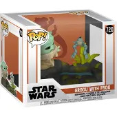 Funko POP! Star Wars Deluxe Din Grogu Transparant Kinderen