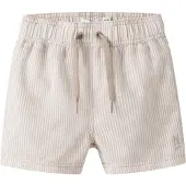 Name it Zwemshorts taupe / lichtgrijs
