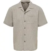 Only & Sons Overhemd 'ONSKian' bruin