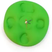 Ikonic - Design Klok - Bubble Clock Groen - Teun Zwets