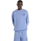 New Balance Shirt 'Reimagined Fleece Crew' blauw / zwart
