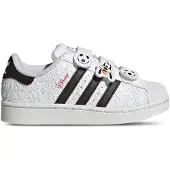 Adidas Sneakers 'Disney Superstar II' rood / zwart / wit