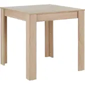 Notio Living Lynn-Eettafel 80 cm in Eiken Look