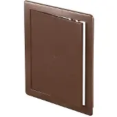 Awenta Toegangsdeur Inspectiedeur 20x20 cm ABS Bruin