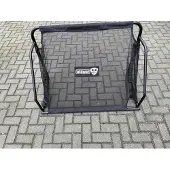 Taktisport Voetbalgoal 120cm x 80cm staal met zwart net