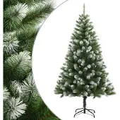Prolenta Maison Exclusive - Kunstkerstboom, inklapbaar, besneeuwd, 210 cm