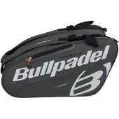 Bullpadel - Tour - padeltas racketbag - zwart/grijs Bppex007