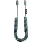 Native Union Pop Cable - Slate Green - USB-C naar USB-C - 2.4M - 60W