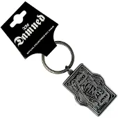 Rock Off The Damned - The Black Album Logo Sleutelhanger - Zilverkleurig