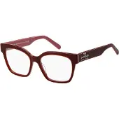 Marc Jacobs MARC 801 53/17/145 Bordeau rode Acetaat monturen DAMES MARC 801