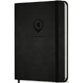 Systemyze Adresboek – Adresboekje met Alfabet – Adressenboek – Telefoonboekje – A5 – Zwart