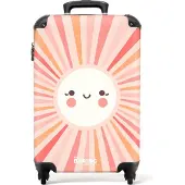 NoBoringSuitcases.com - Handbagage koffer - Dames reiskoffer - 55x35x25