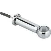 GROHE verstelbare afstandbeugel voor valpijp 28 mm Chroom